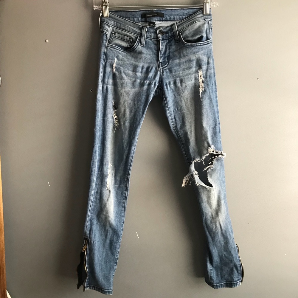 Flying monkey jeans